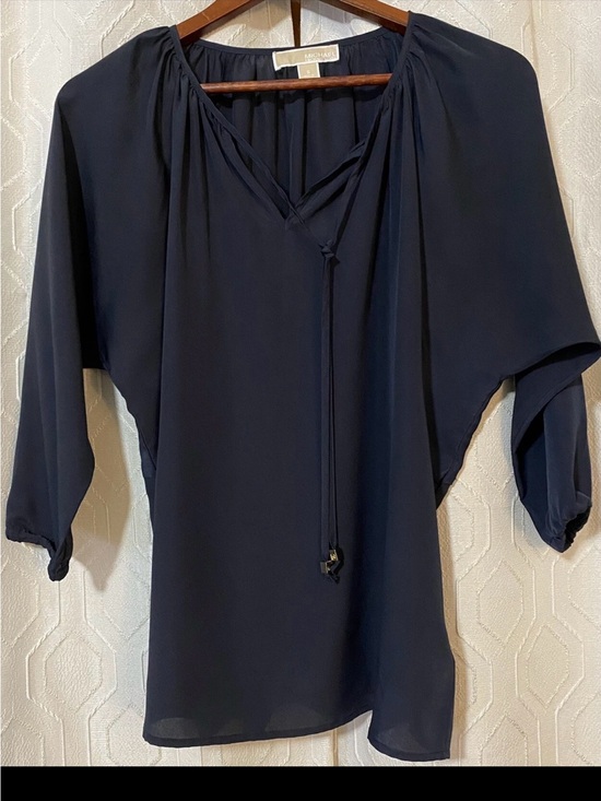 Michael Kors Tops - Michael Kors navy blue blouse